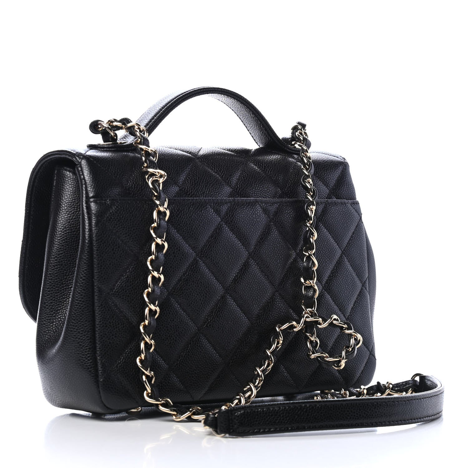 Chanel Caviar Quilted Medium Business Affinity Flap Black 2 of 5