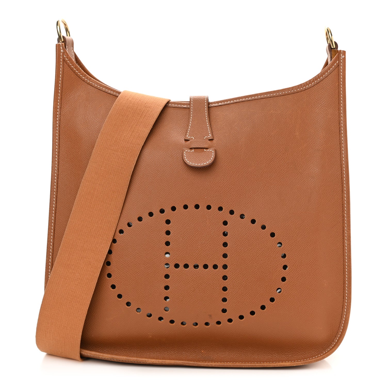 Hermes Courchevel Evelyne GM Gold 1 of 11