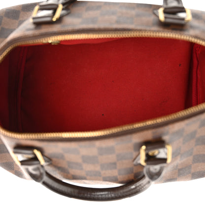 Louis Vuitton Damier Ebene Speedy 30 5 of 15