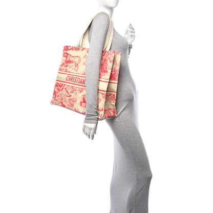 Christian Dior Straw Dioriviera Tote Pink 2 of 9