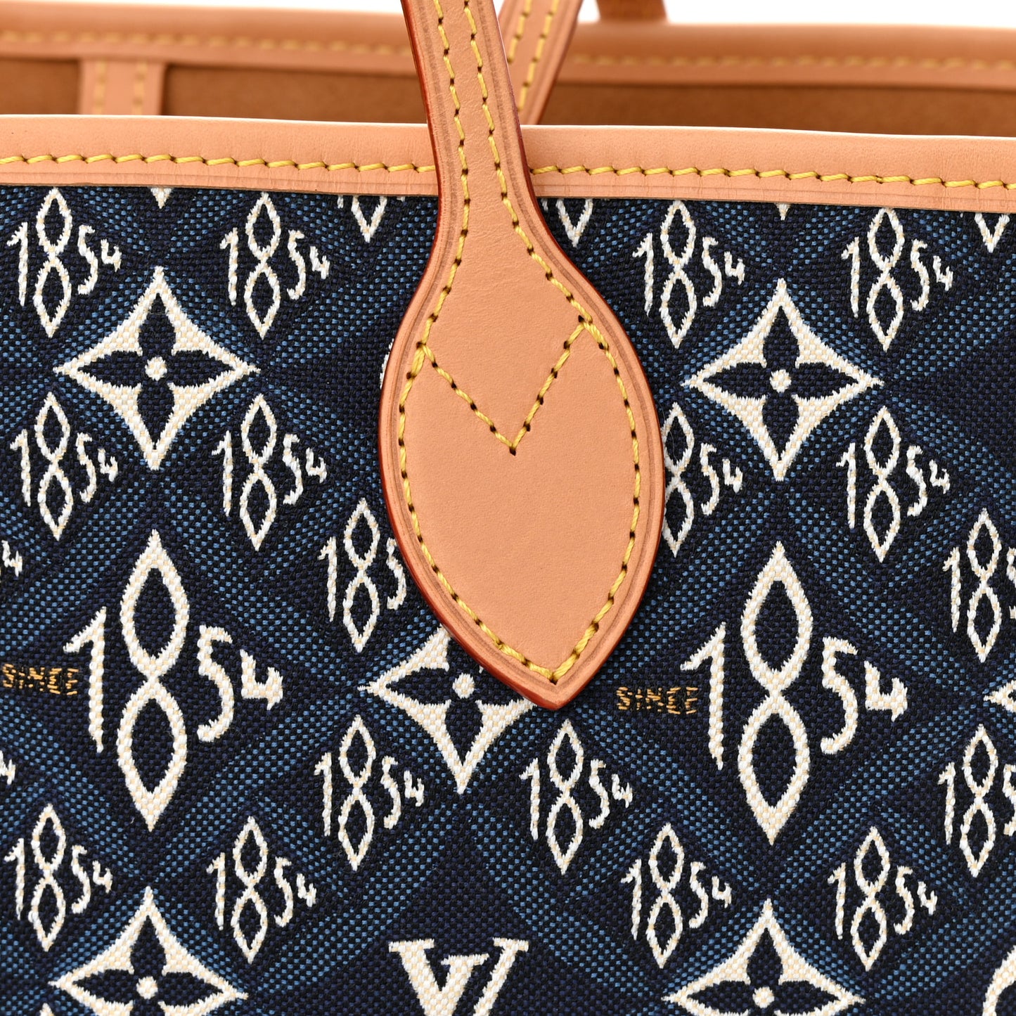 Jacquard Since 1854 Neverfull MM Blue