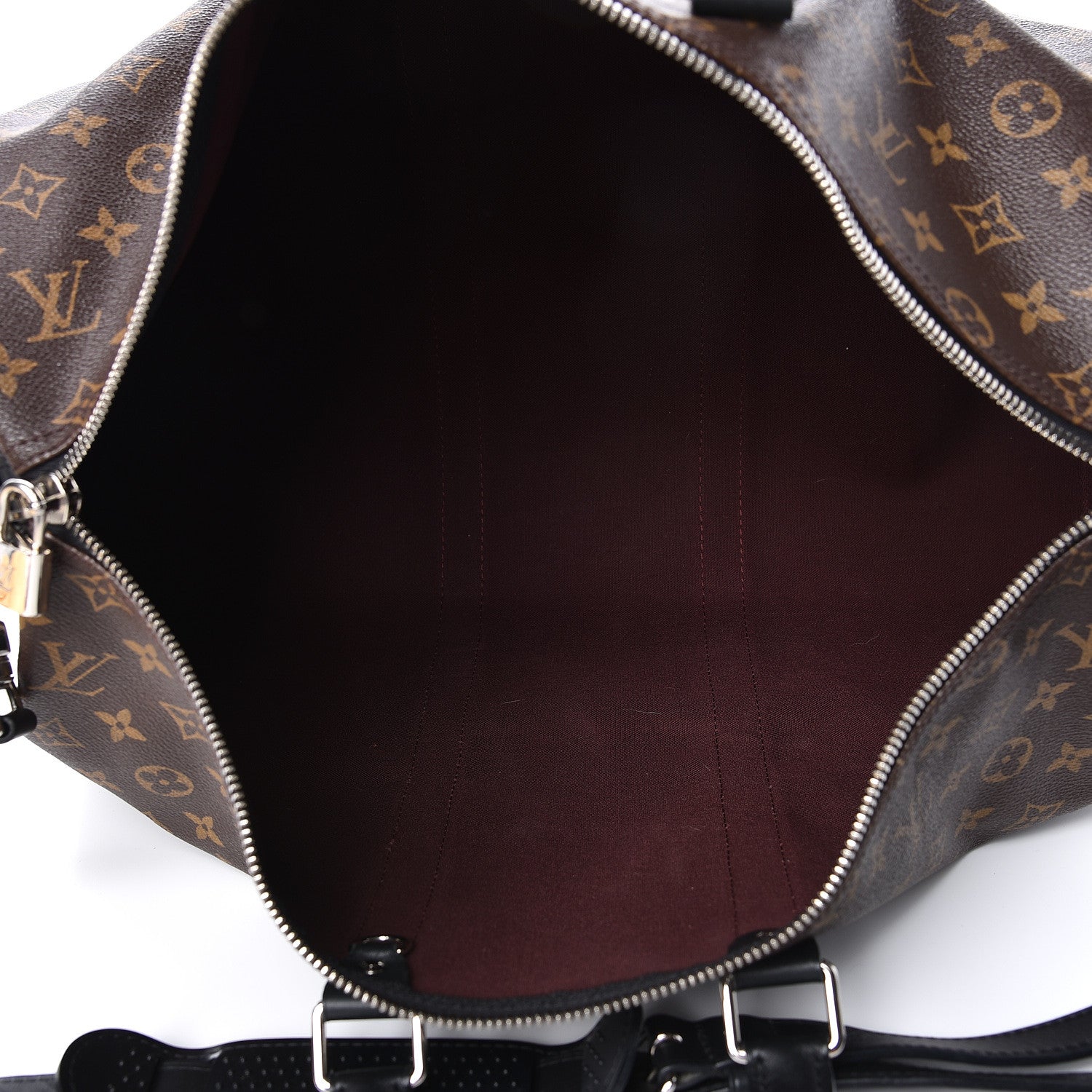 Louis Vuitton Monogram Macassar Keepall Bandouliere 45 4 of 10