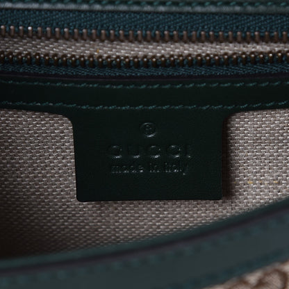 Gucci Monogram Calfskin Medium Lady Web Shoulder Bag Beige Green 6 of 7