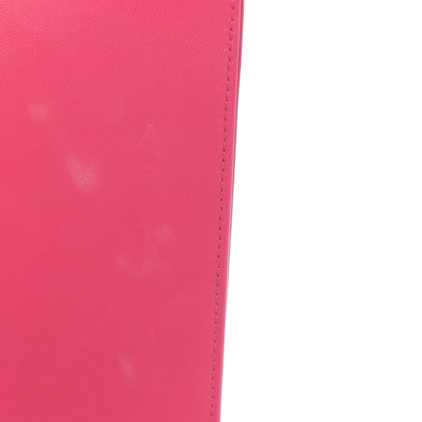 Lambskin Quilted New Medium Boy Flap Pink