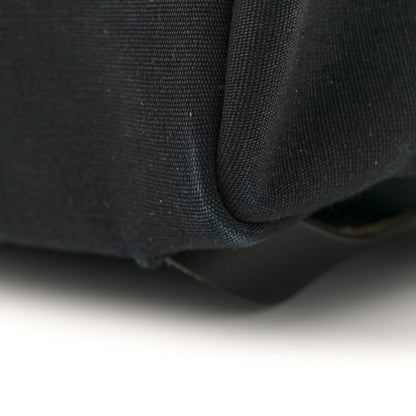 Hermes Toile Vache Calfskin Herbag 30 PM Backpack Black 13 of 14