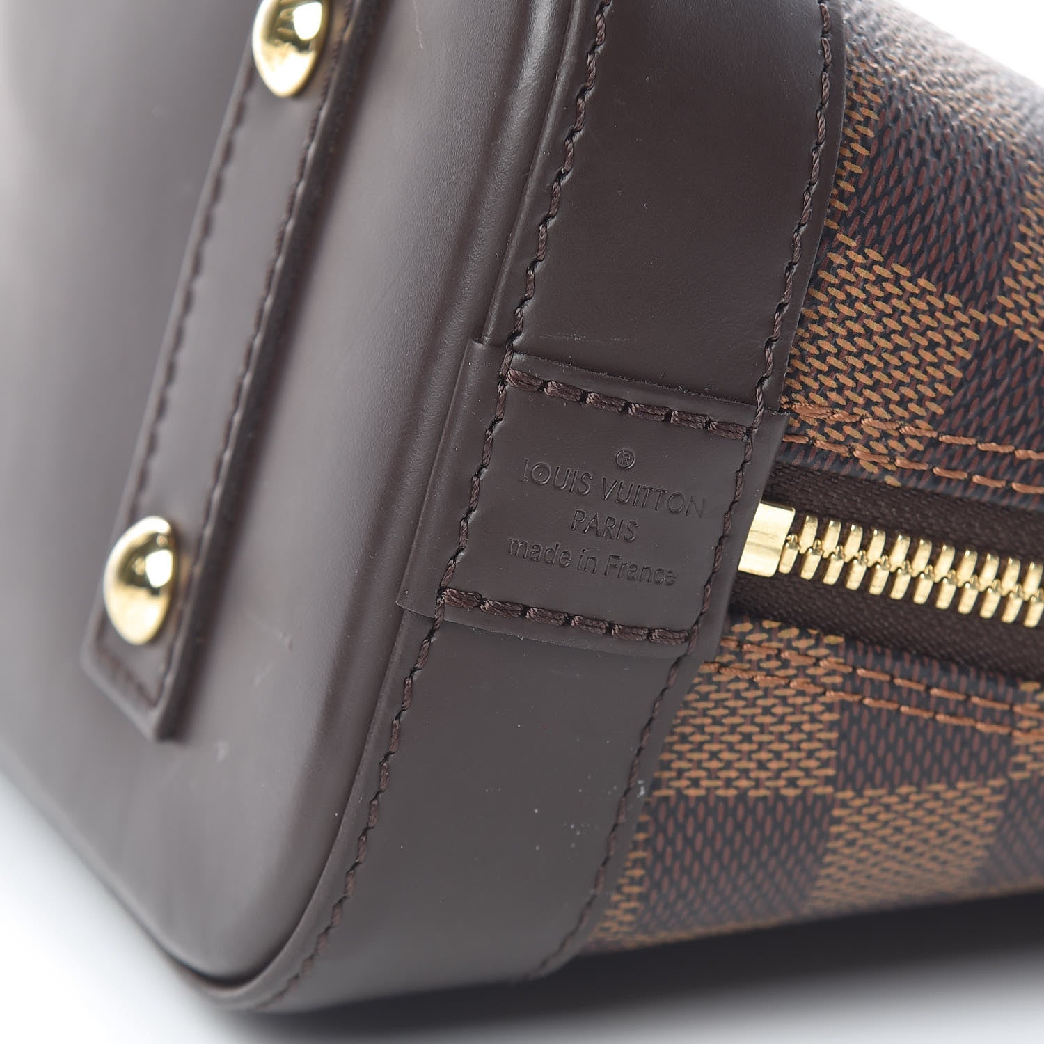 Louis Vuitton Damier Ebene Alma BB 6 of 10