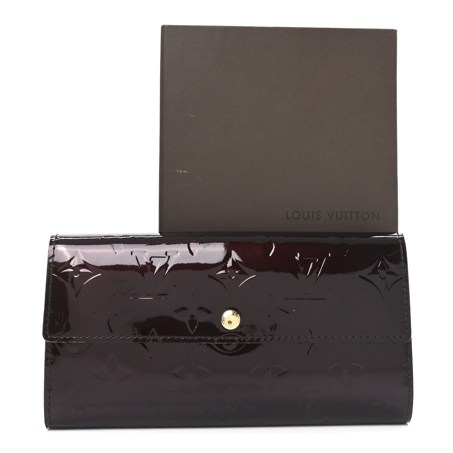 Louis Vuitton Vernis Sarah Wallet Amarante 7 of 7