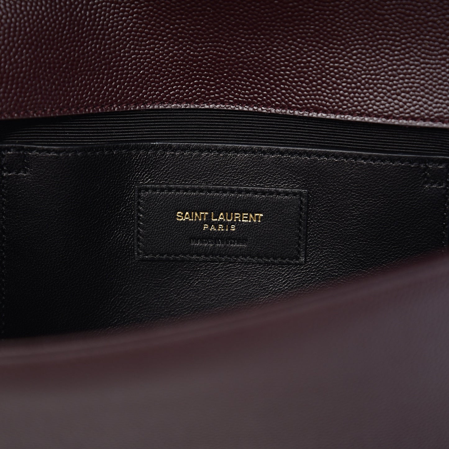 Grain De Poudre Classic Monogram Cassandre Clutch Amaranto