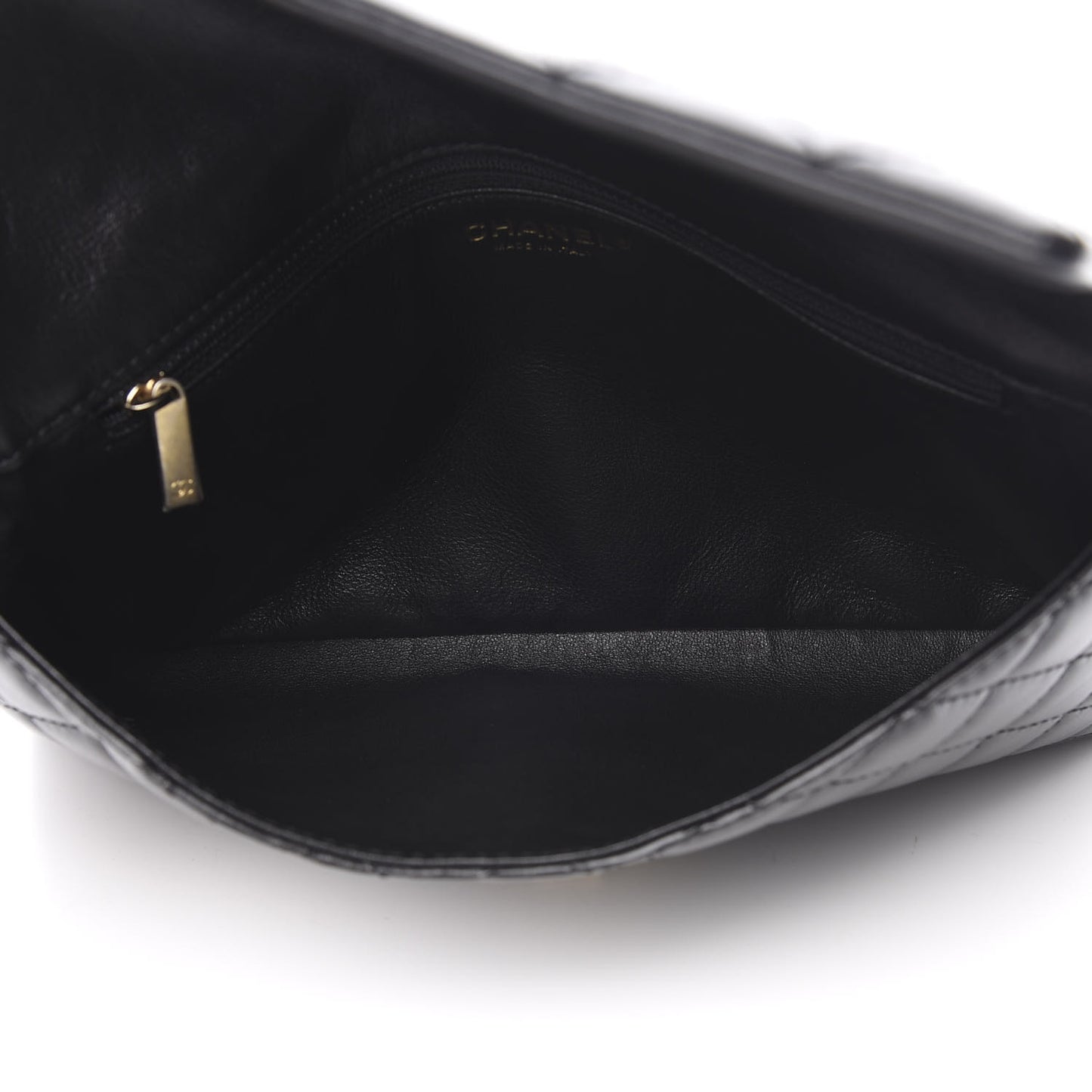 Aged Calfskin Quilted Reissue 2.55 Clutch Black