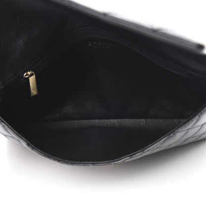 Chanel Aged Calfskin Quilted Reissue 2.55 Clutch Black 5 of 8