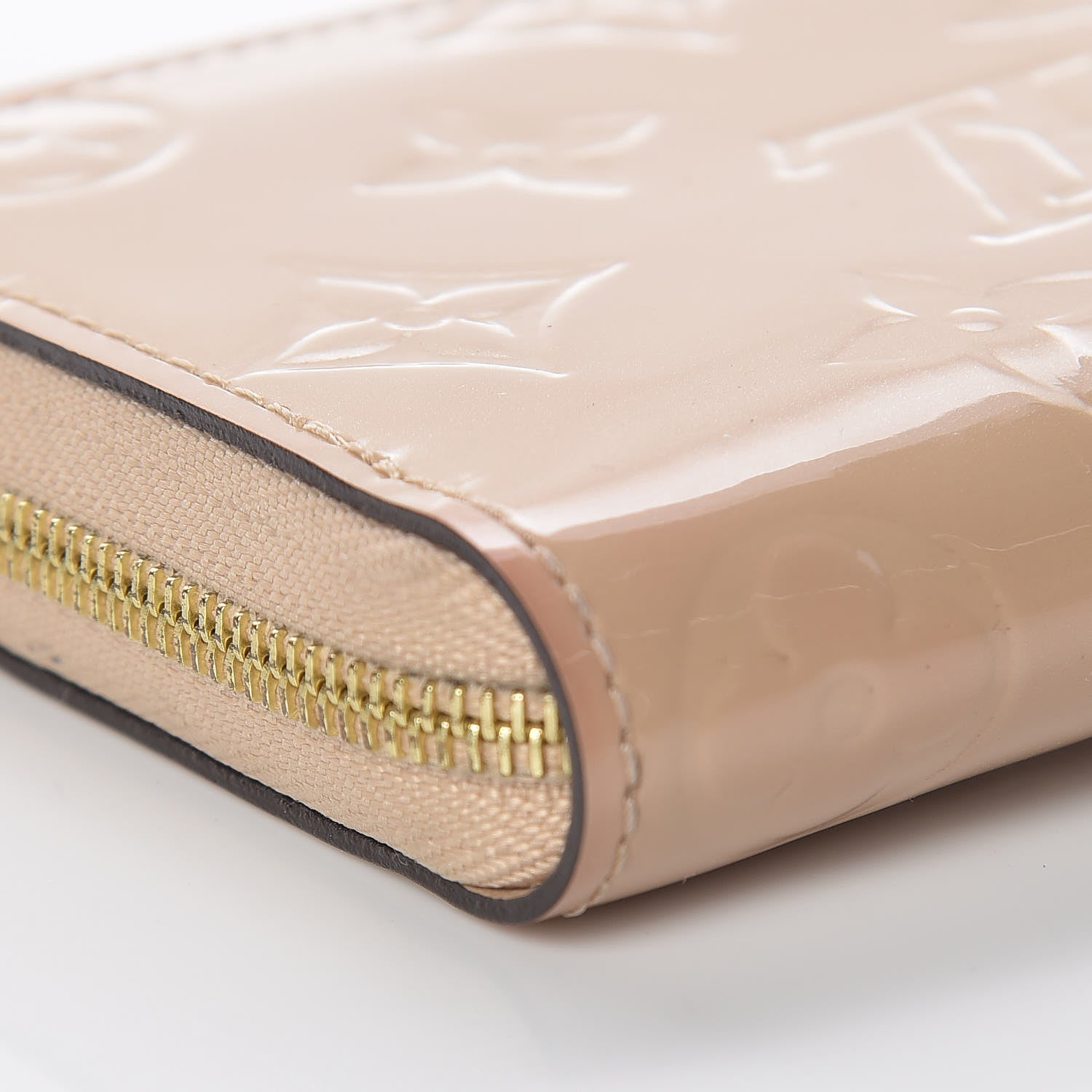 Louis Vuitton Vernis Zippy Coin Purse Beige Poudre 10 of 16