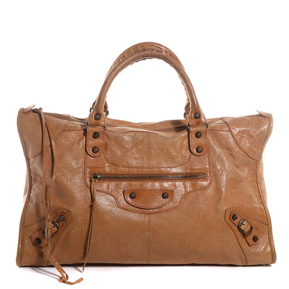 Balenciaga Chevre Classic Hardware Work Camel 1 of 12