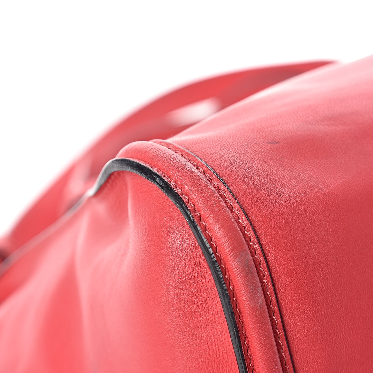 Calfskin Small Skull Padlock Zip Around Tote Pink