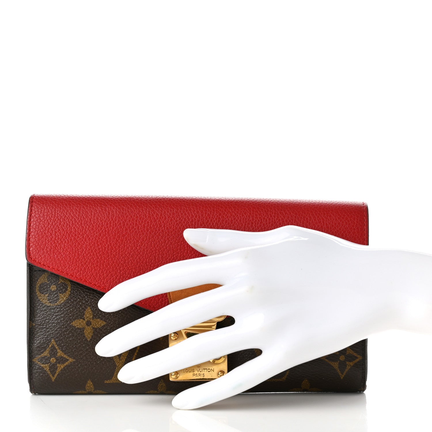 Louis Vuitton Monogram Pallas Wallet Cherry 2 of 7