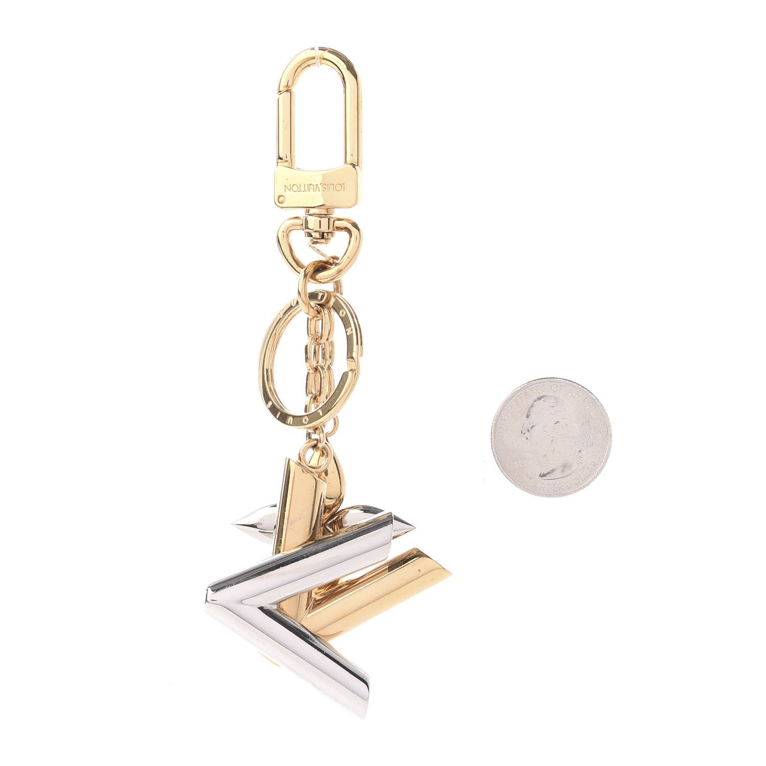 Louis Vuitton Twist Bag Charm Key Holder 2 of 4