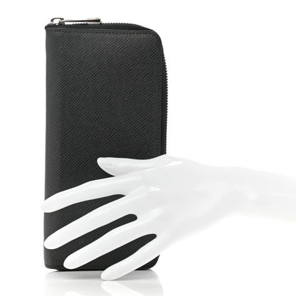 Louis Vuitton Taiga Vertical Zippy Wallet Ardoise 2 of 8