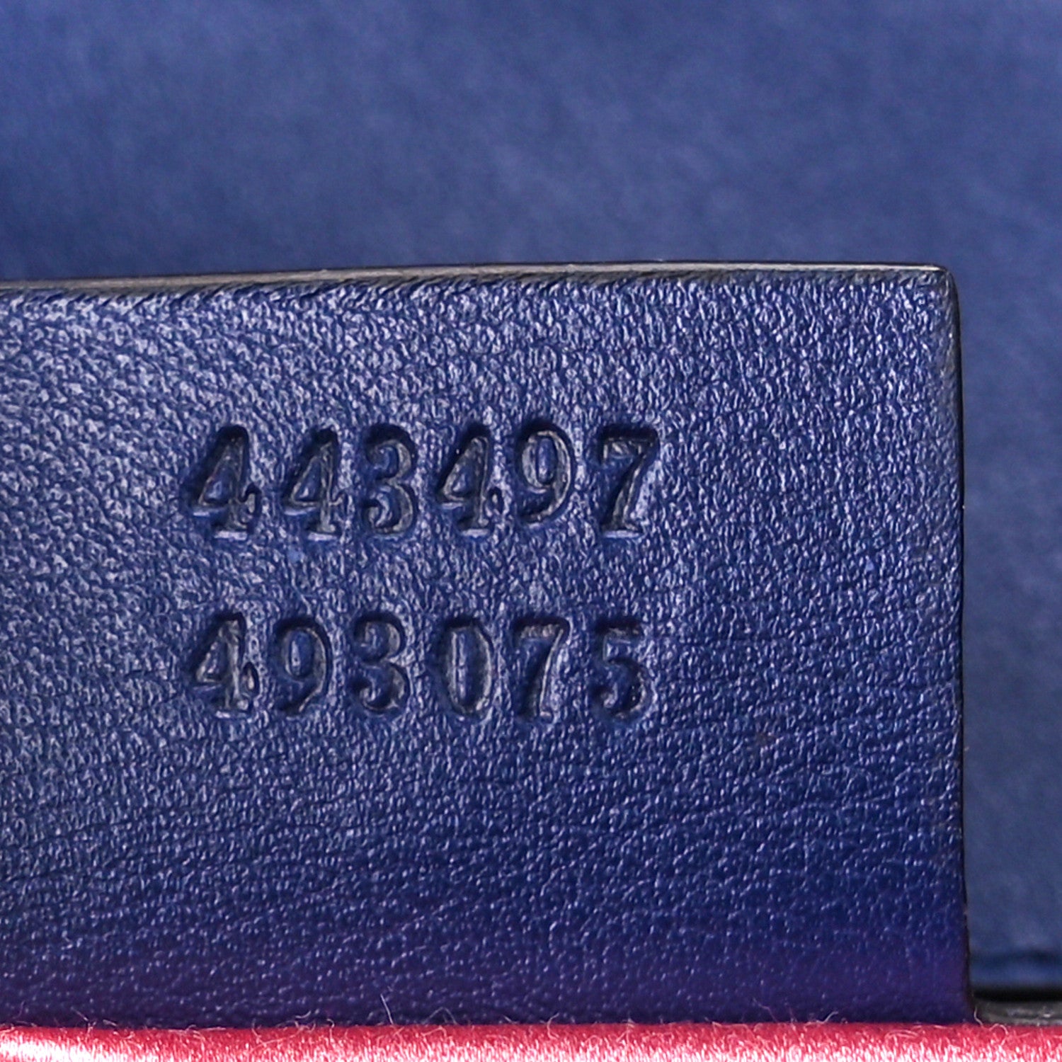 Gucci Velvet Matelasse Small GG Marmont Shoulder Bag Cobalt Blue 7 of 11