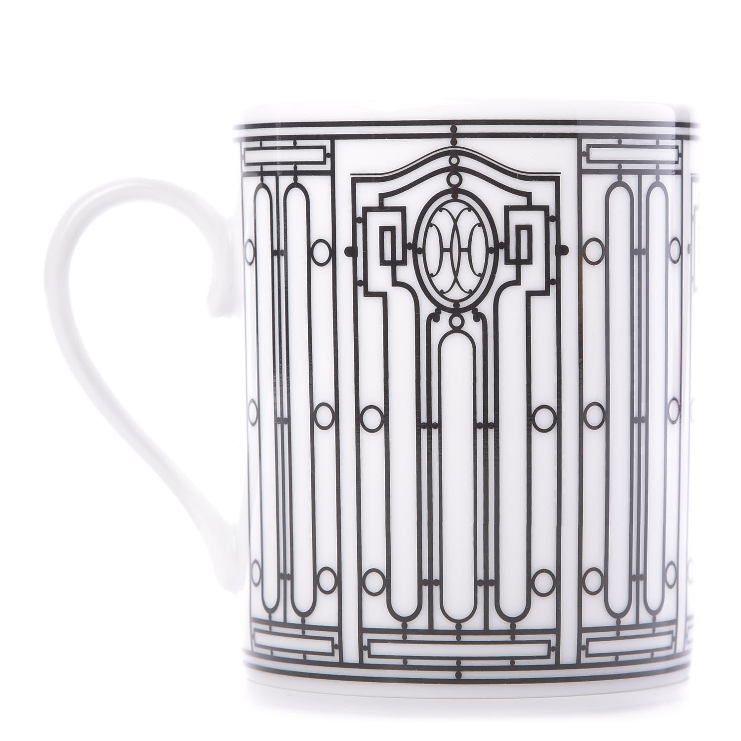 Hermes Porcelain H Deco Mug 1 of 6
