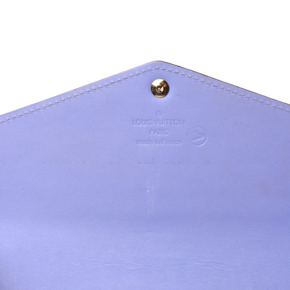 Louis Vuitton Vernis Sarah Wallet NM Lilac 6 of 15