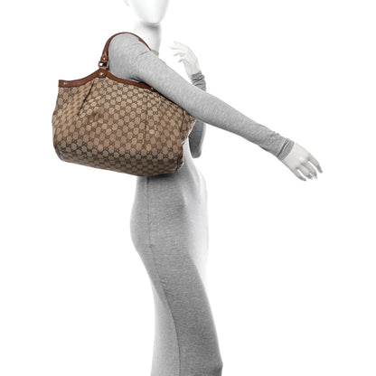 Gucci Monogram Medium Sukey Tote Brown 2 of 11
