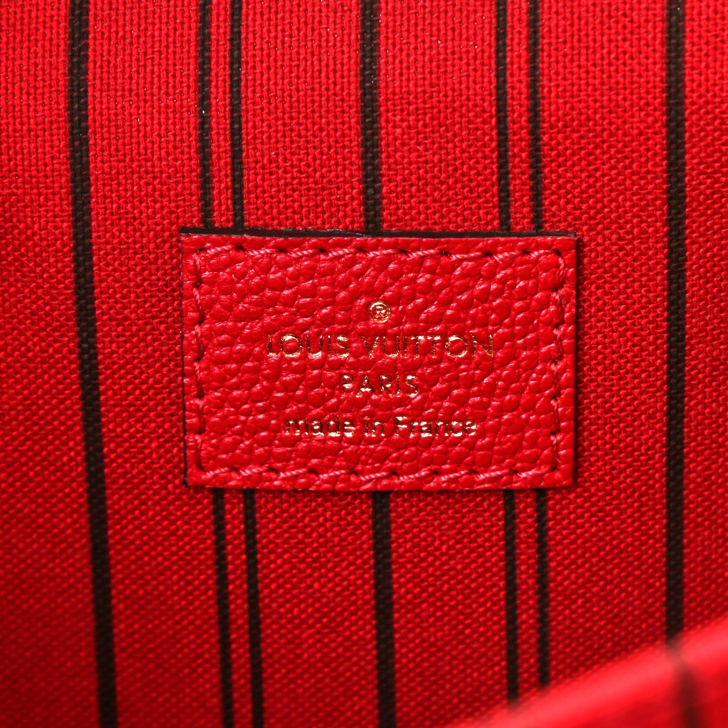 Louis Vuitton Empreinte Pochette Metis Scarlet 6 of 7
