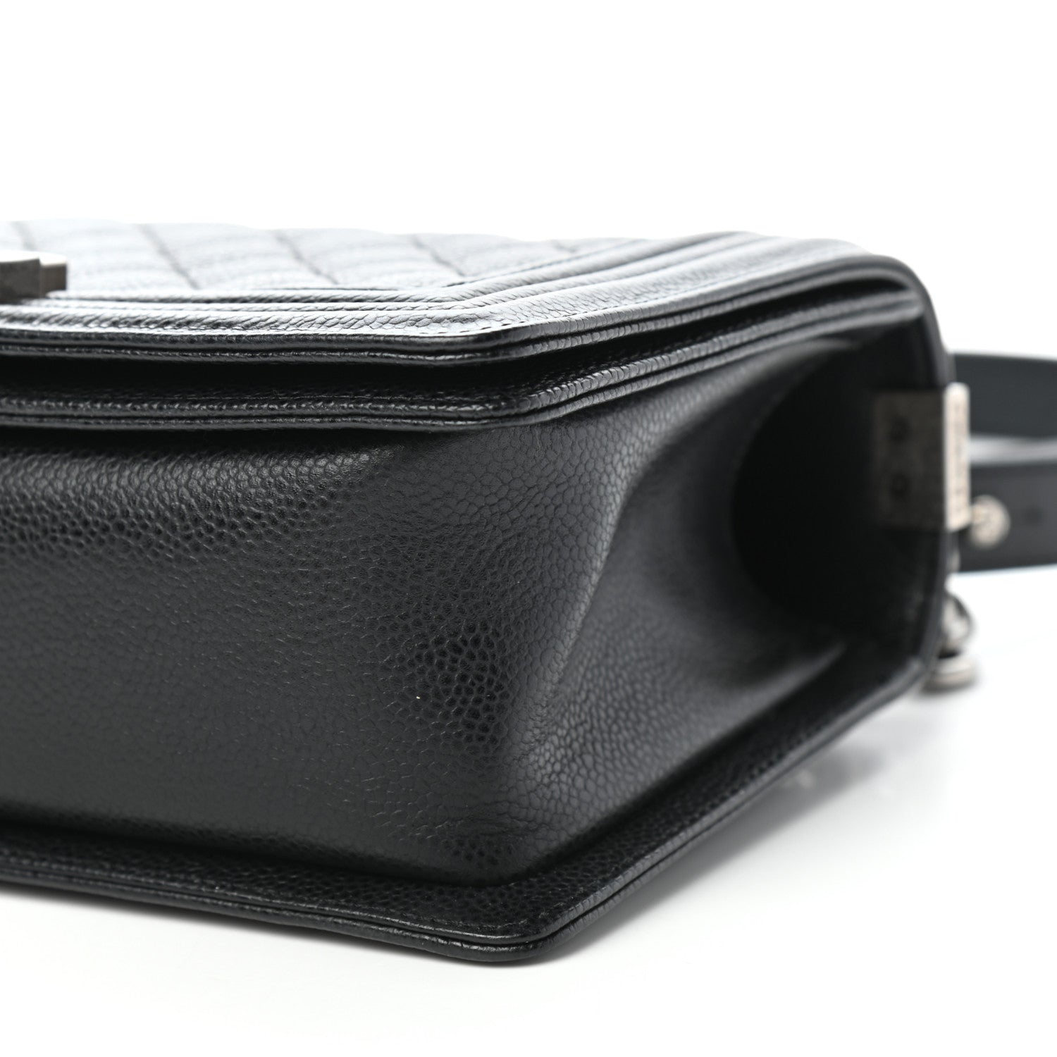 Chanel Caviar Quilted Medium Boy Flap Black 10 of 13