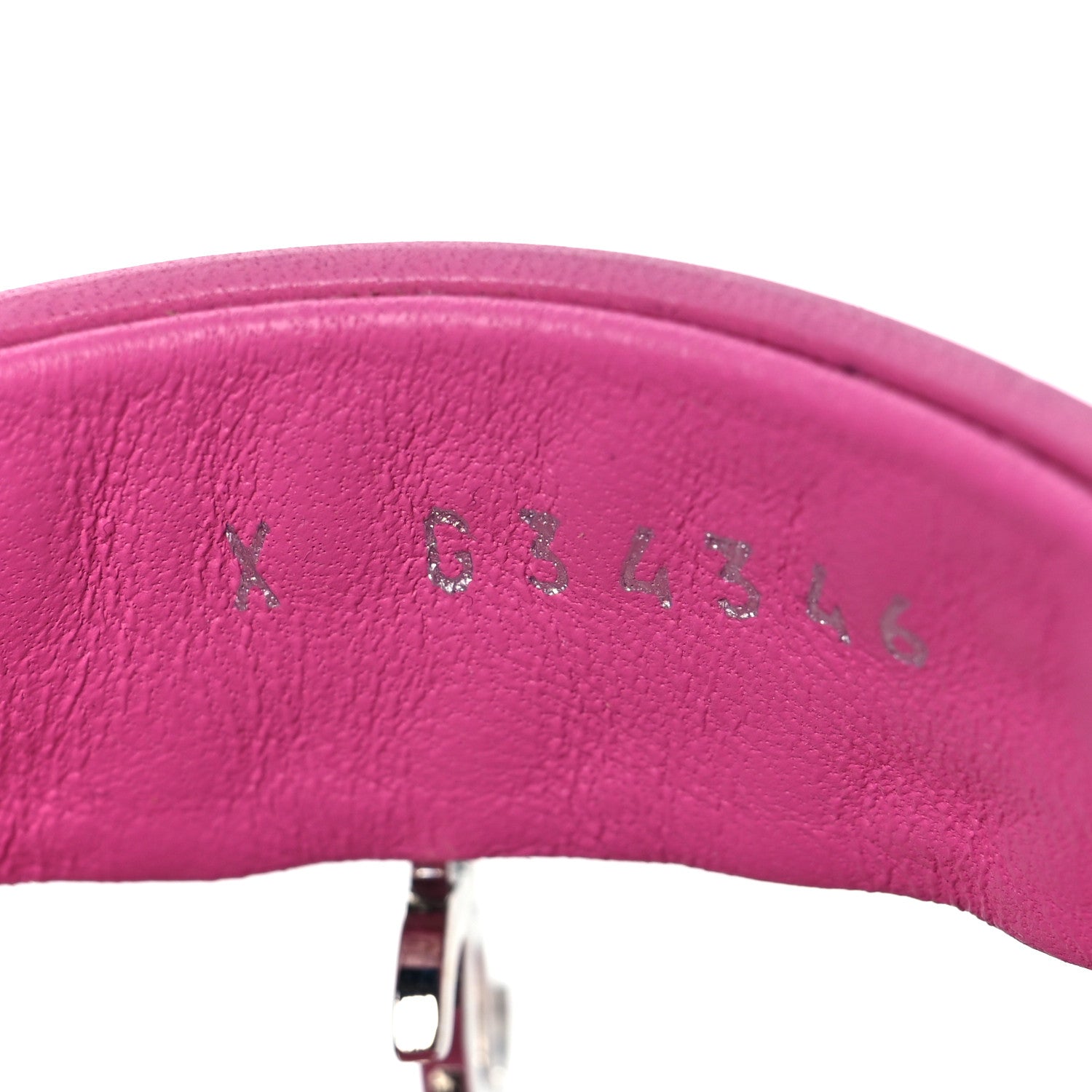 Chanel Calfskin Chain CC Thong Flat Sandals 36 Pink 7 of 9