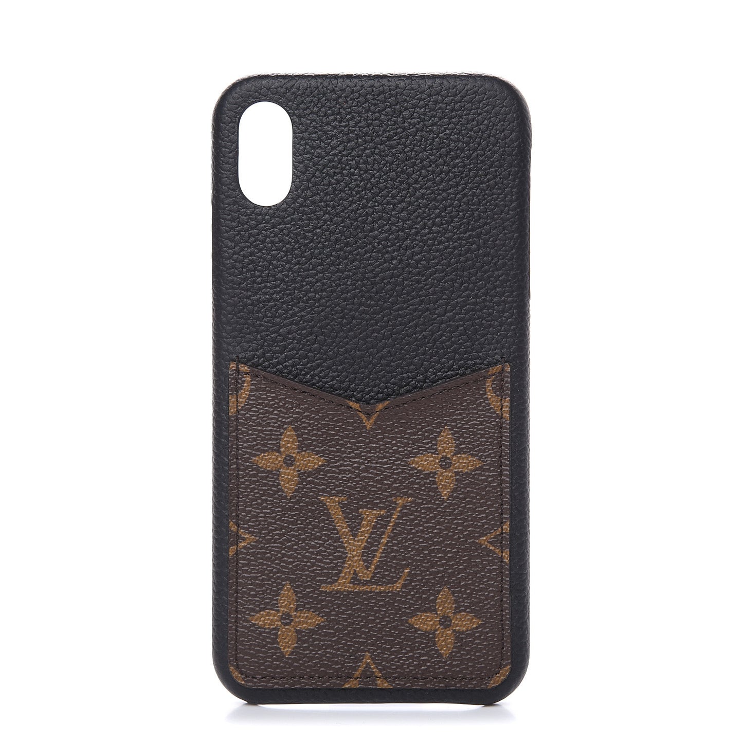 Monogram iPhone XS Max Bumper Black