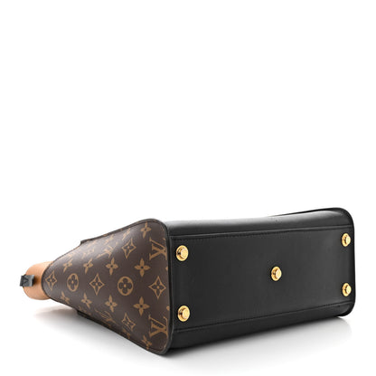 Louis Vuitton Calfskin Monogram On My Side Black 4 of 9