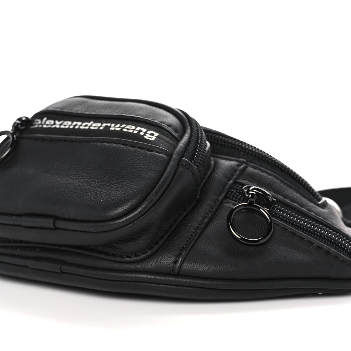 Lambskin Attica Mini Belt Bag Black