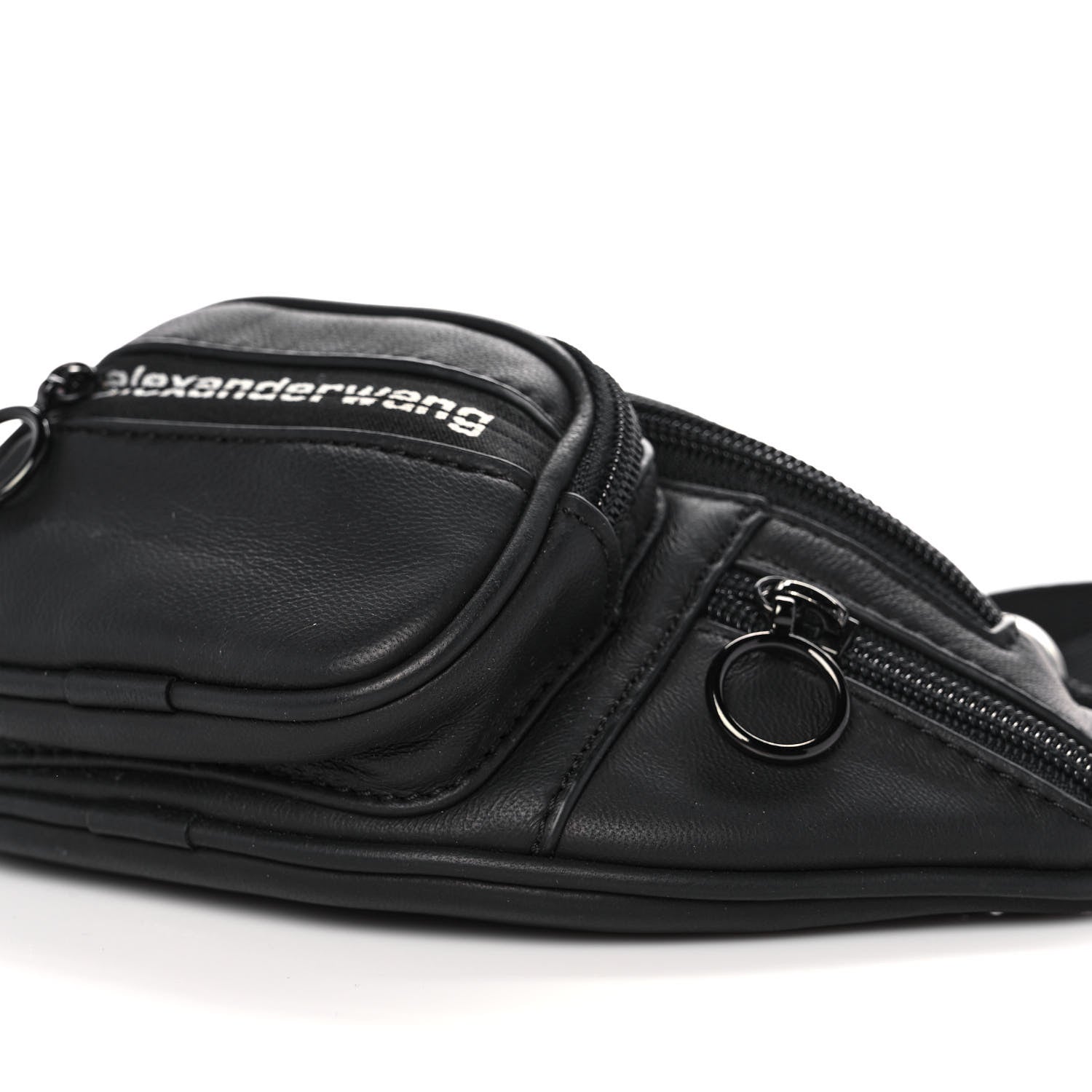 Alexander Wang Lambskin Attica Mini Belt Bag Black 10 of 10