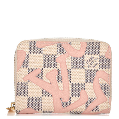 Louis Vuitton Damier Azur Tahitienne Zippy Coin Purse 1 of 7