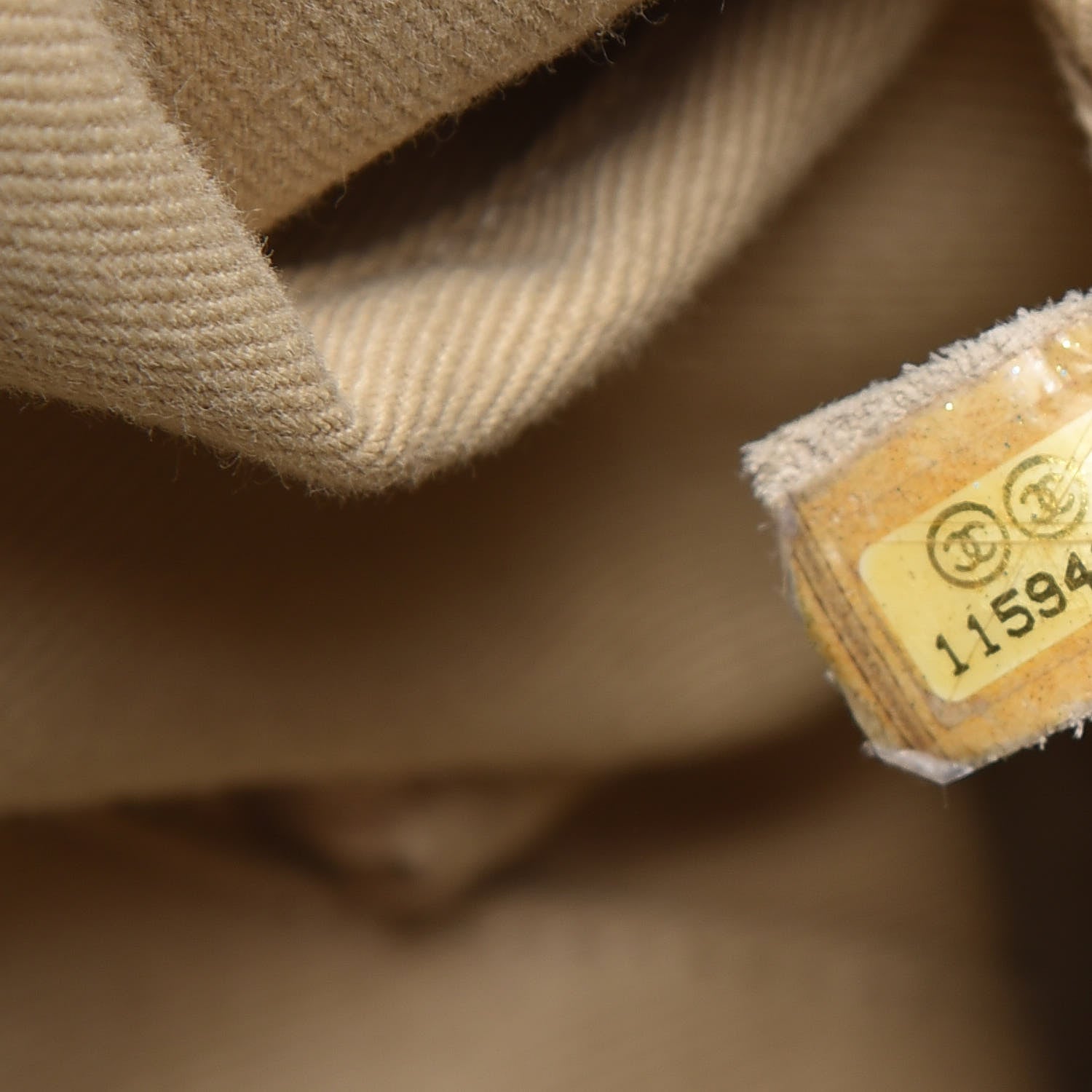 Chanel Lambskin Stitched Expandable Tote Ivory 7 of 14