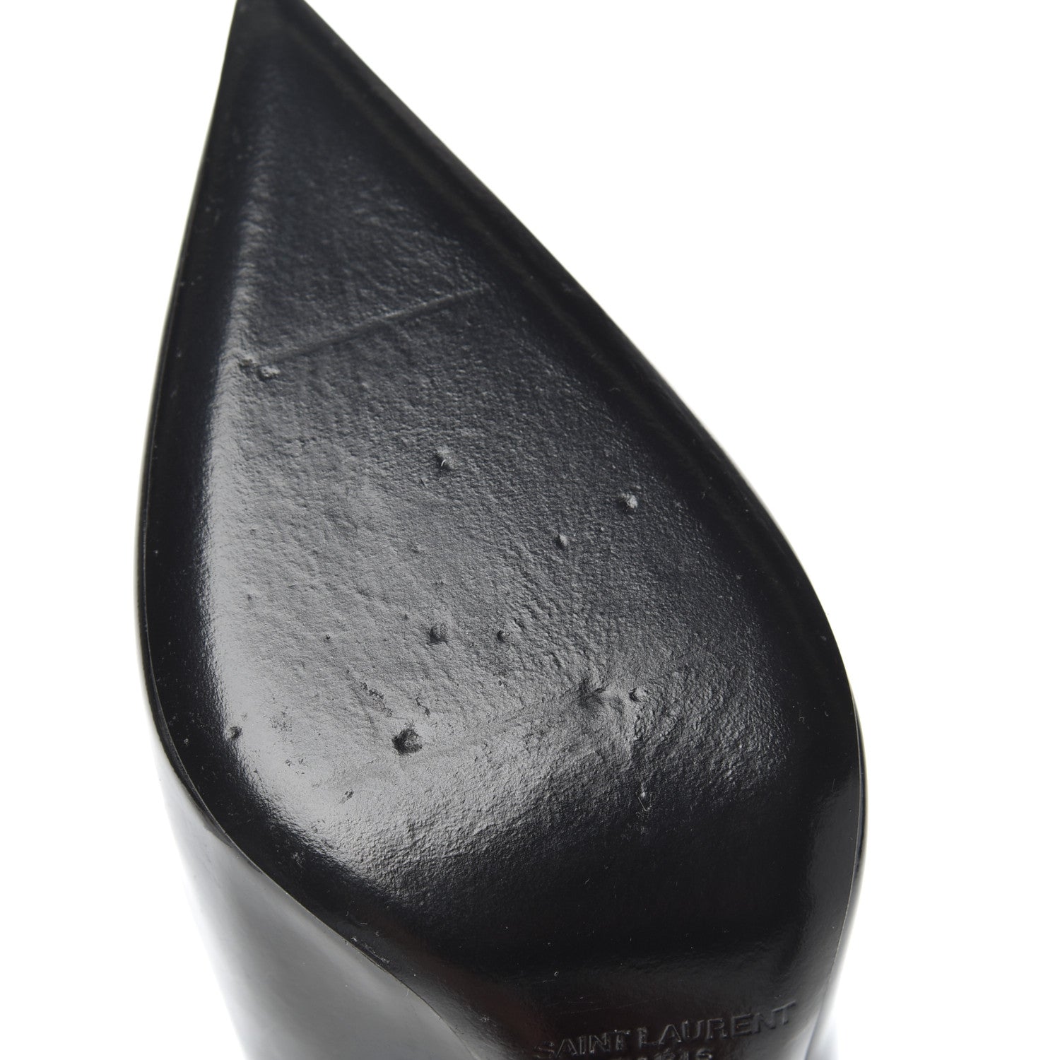 Saint Laurent Patent Opyum 110 Ankle Boot 36 Black 10 of 11