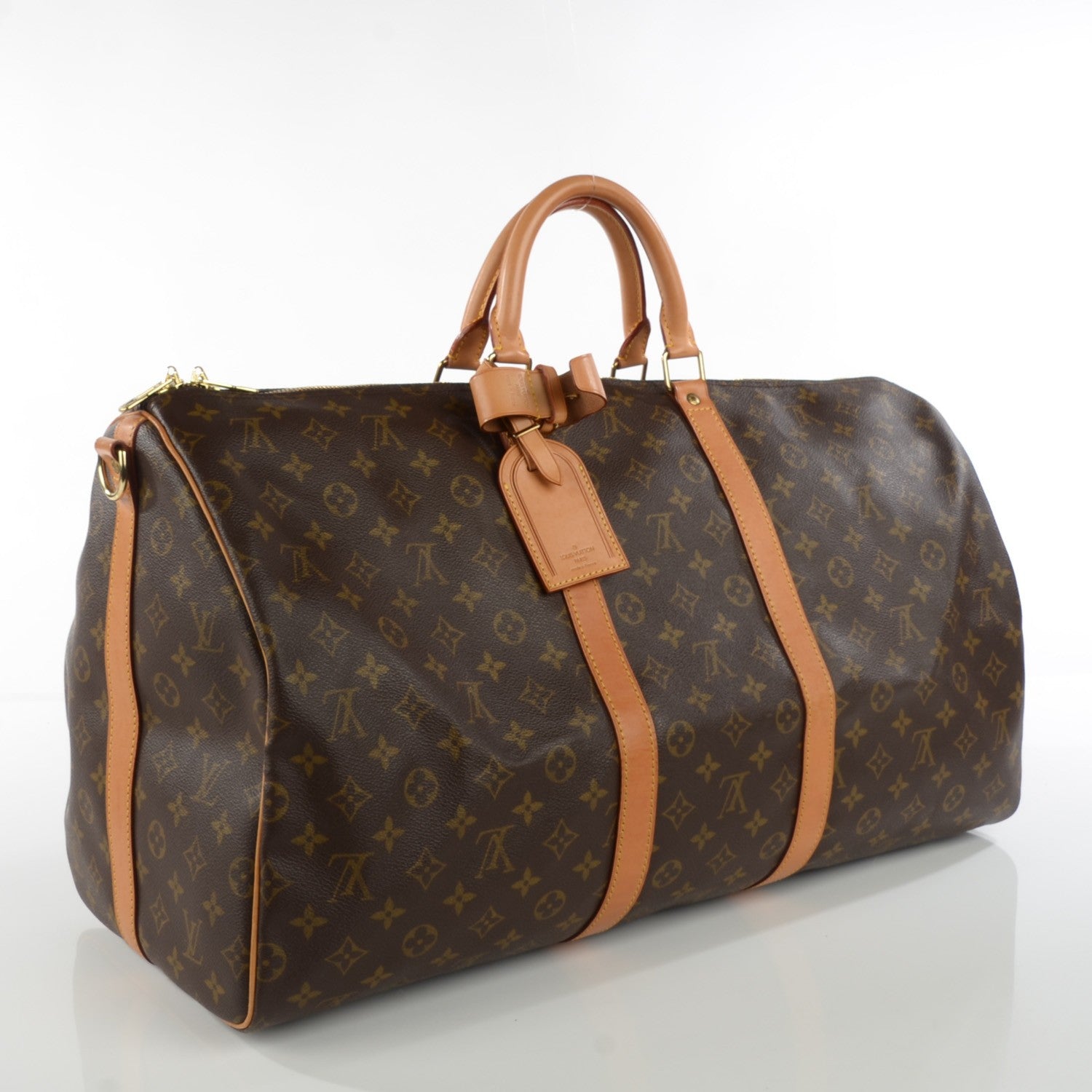 Louis Vuitton Monogram Keepall Bandouliere 55 3 of 11