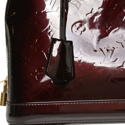 Louis Vuitton Vernis Alma PM Amarante 6 of 13