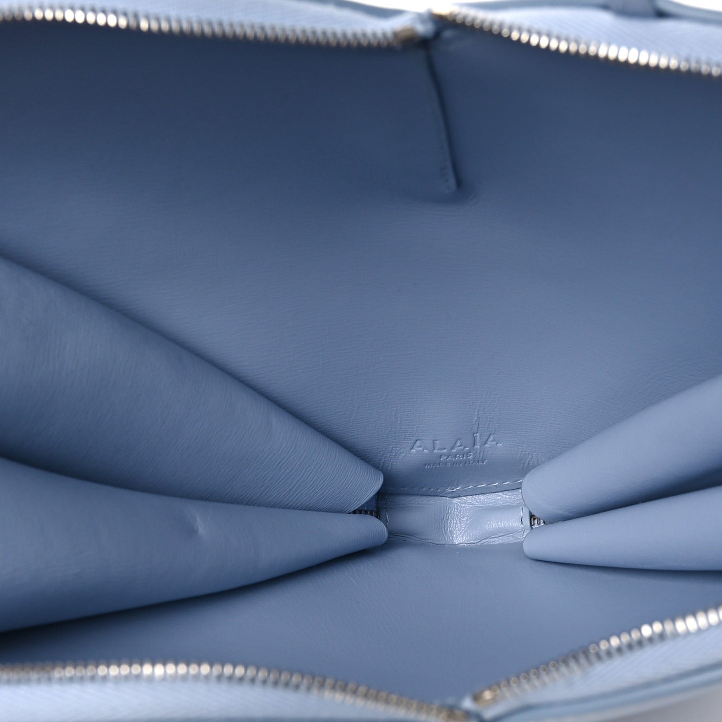 Calfskin Le Coeur Bag Bleu Delave