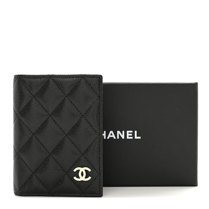 Chanel Caviar Quilted Card Holder Wallet Black 8 of 8
