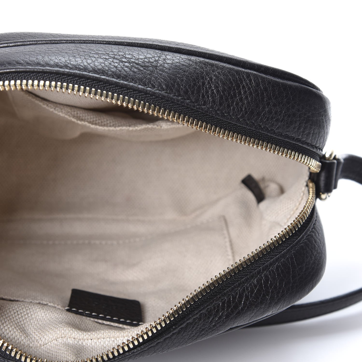 Gucci Pebbled Calfskin Small Soho Disco Bag Black 4 of 14