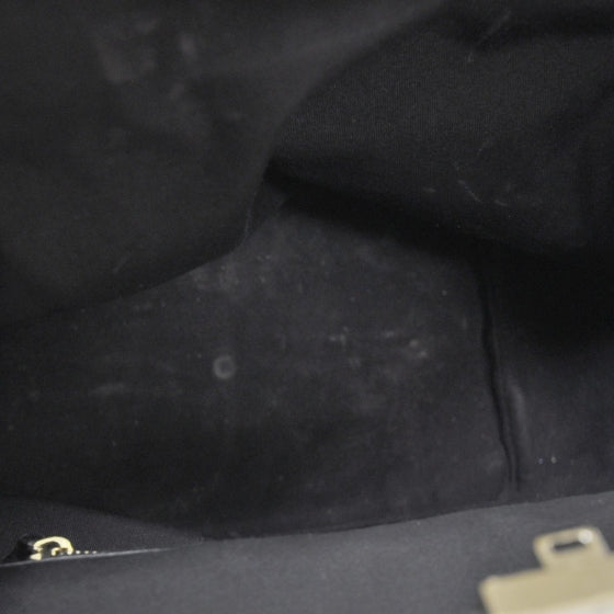 Velvet Horsebit Embossed Treasure Boston Black