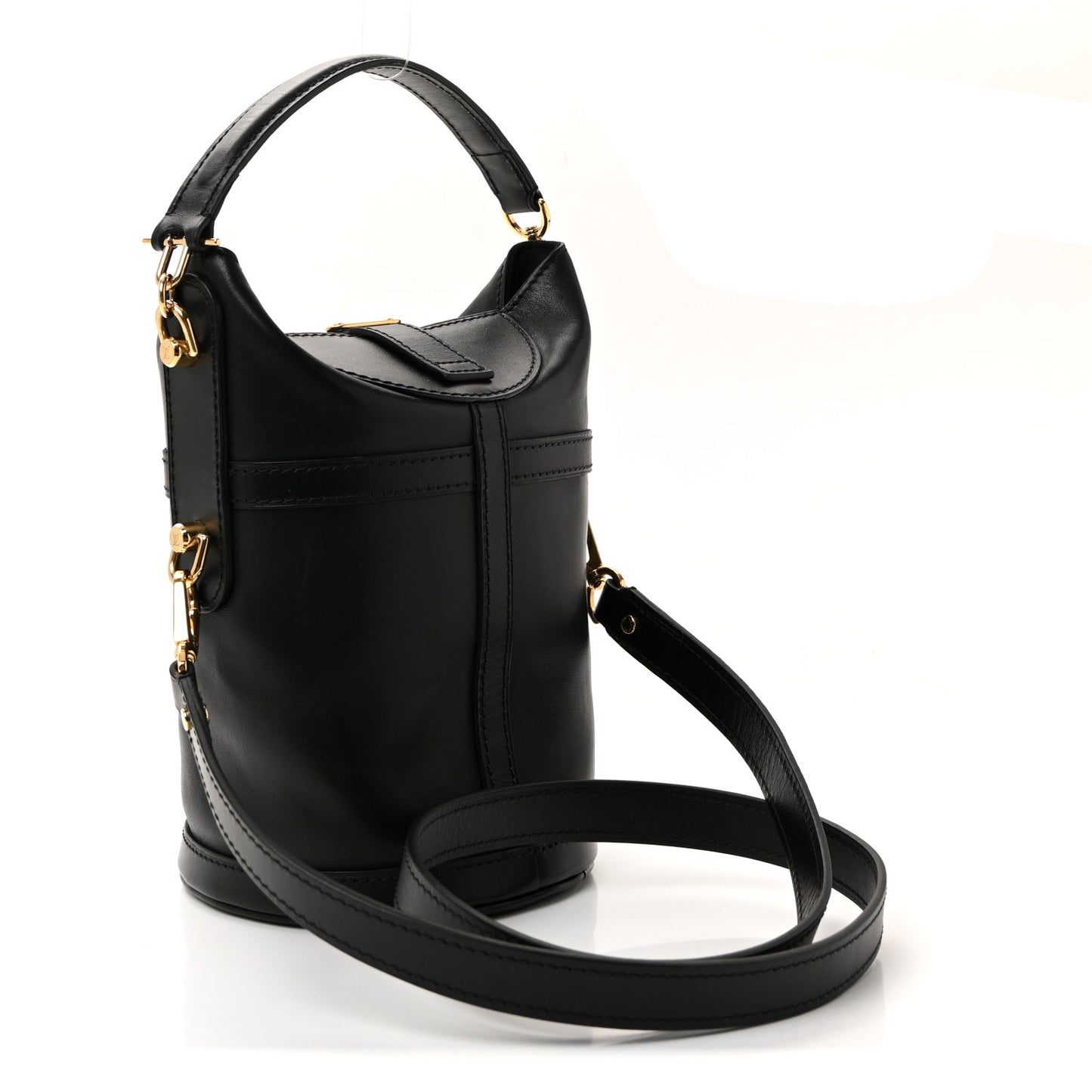 Calfskin Duffle Bag Black