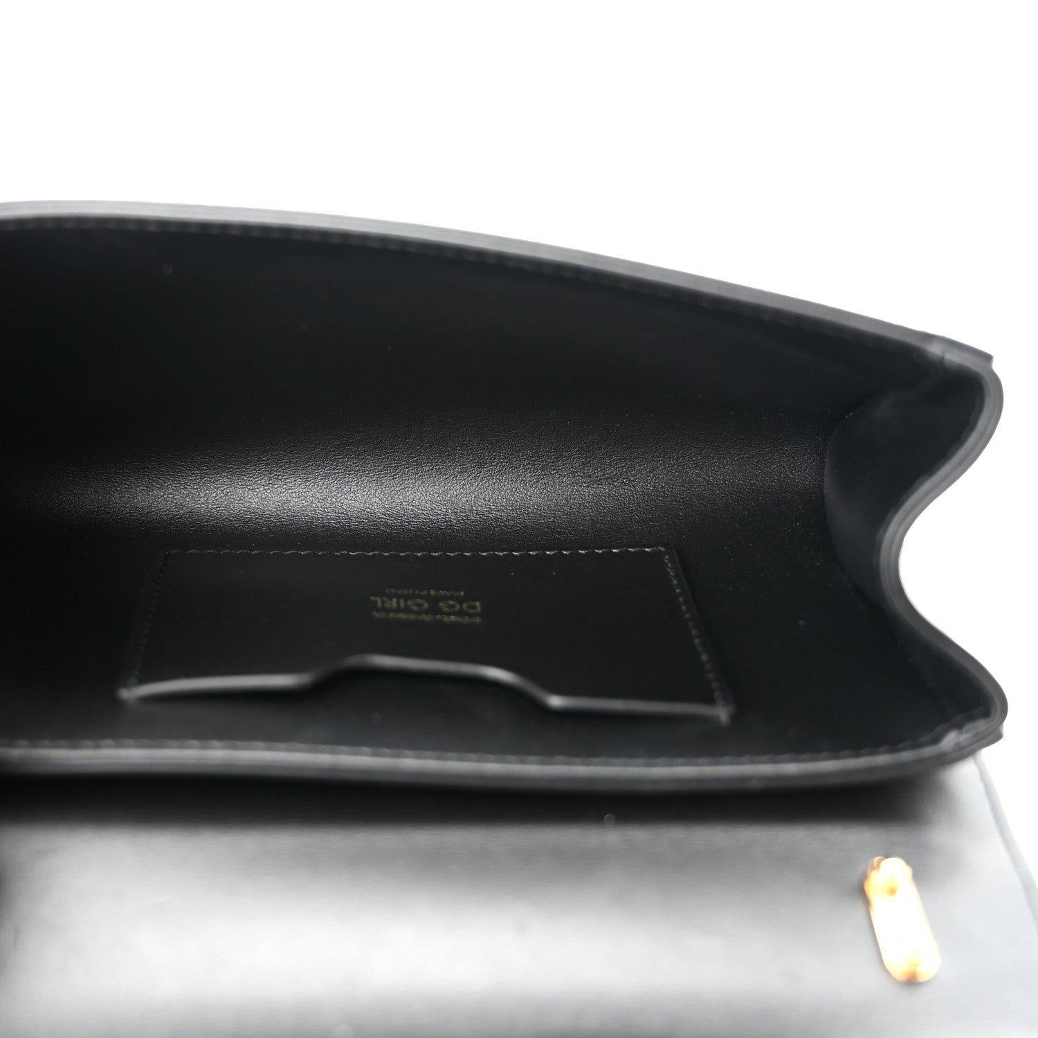 Dolce & Gabbana Calfskin DG Girls Phone Shoulder Bag Black 5 of 9