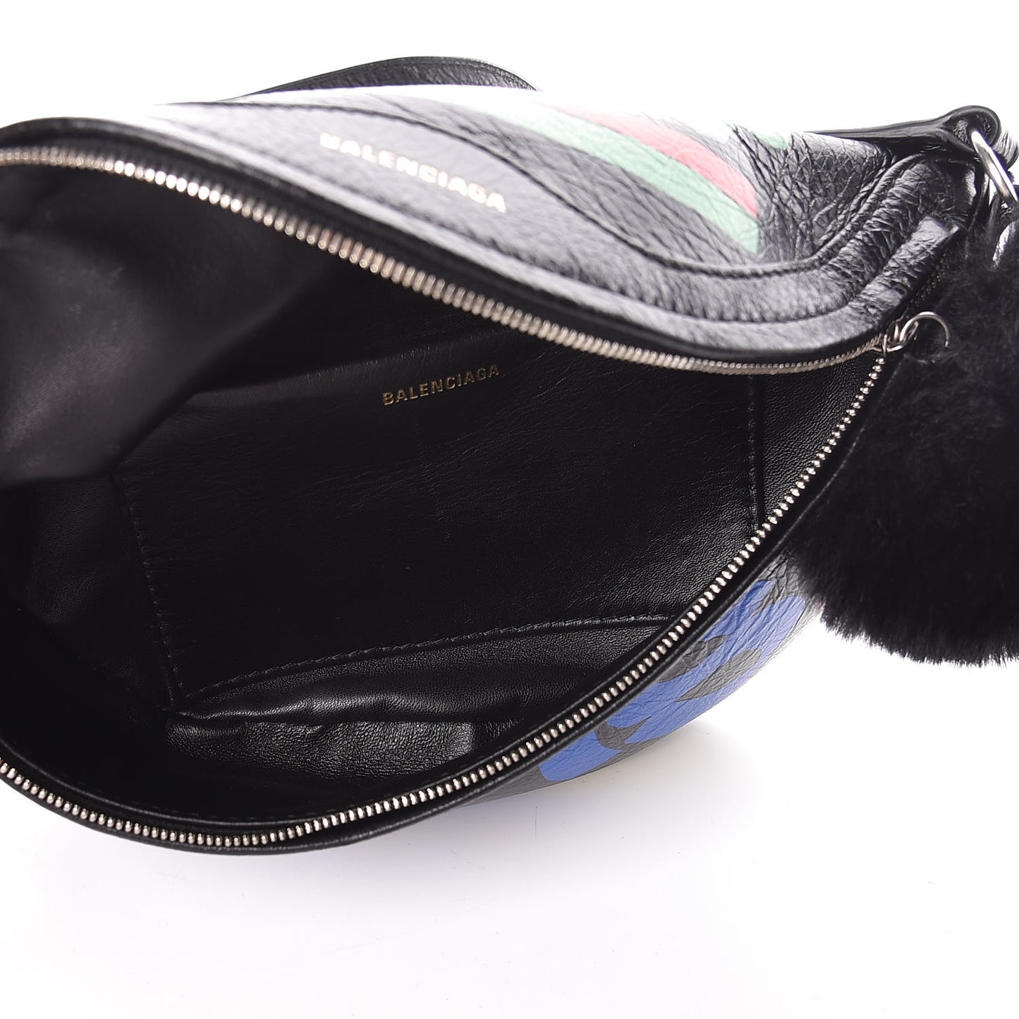 Agneau Arena Car Tag XXS Souvenir Belt Bag Black TBC