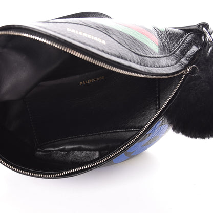 Balenciaga Agneau Arena Car Tag XXS Souvenir Belt Bag Black TBC 5 of 7