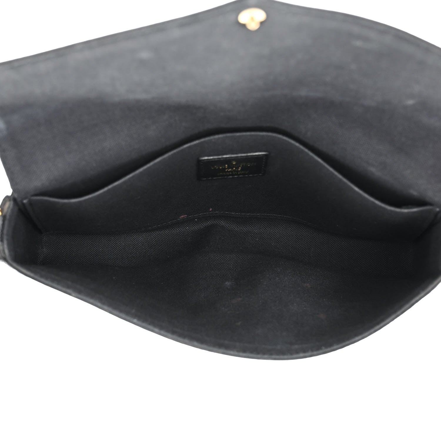 Louis Vuitton Game On Felicie Chain Wallet Black 5 of 10