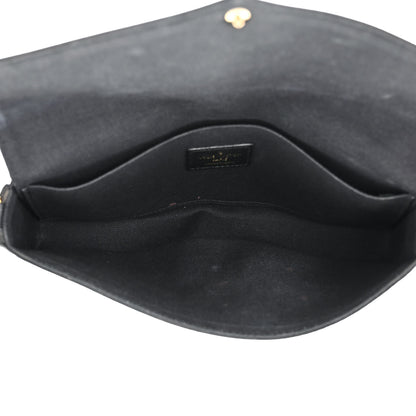 Louis Vuitton Game On Felicie Chain Wallet Black 5 of 10