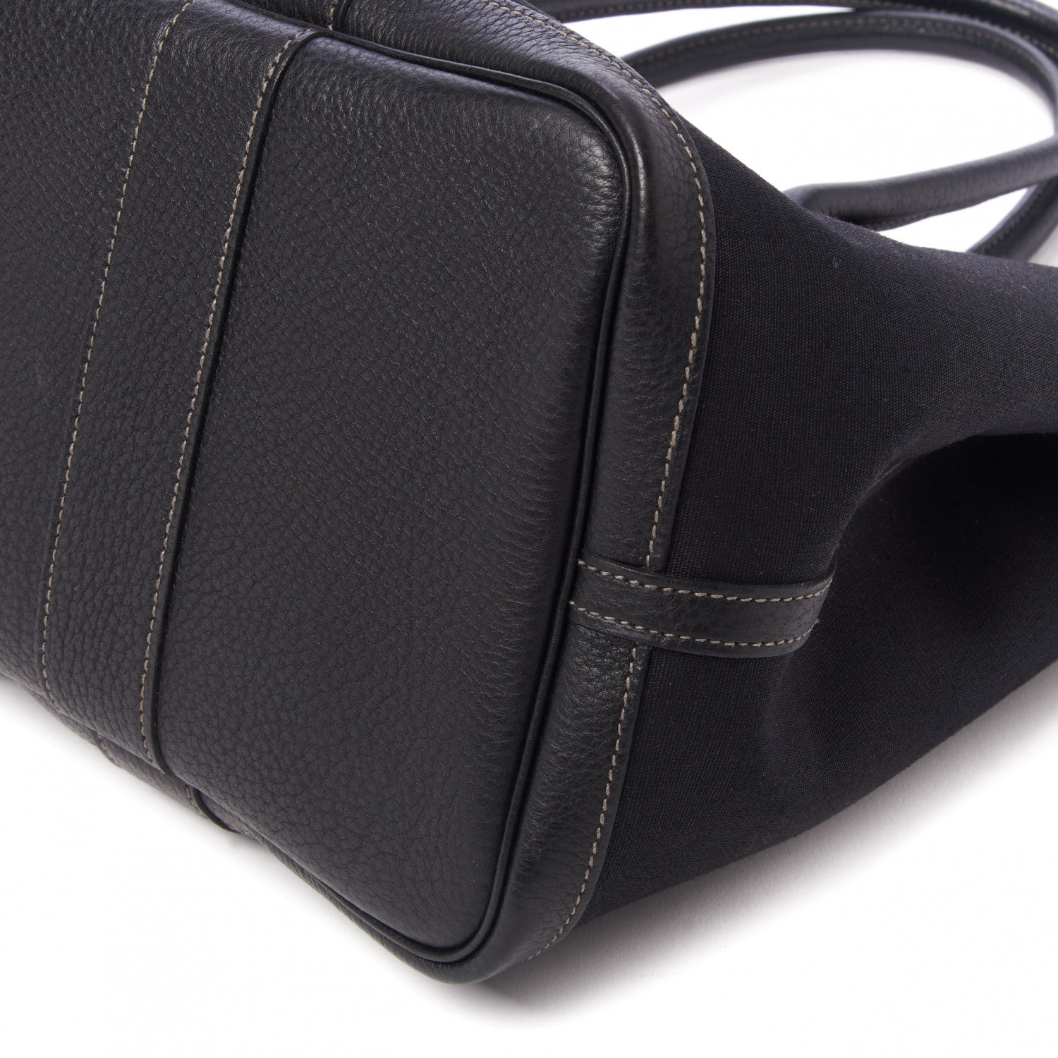 Hermes Toile Negonda Garden Party Tote 36 MM Black 5 of 8