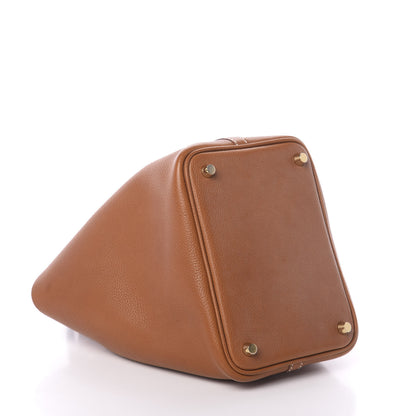 Hermes Taurillon Maurice Picotin Lock 18 PM Gold 4 of 10