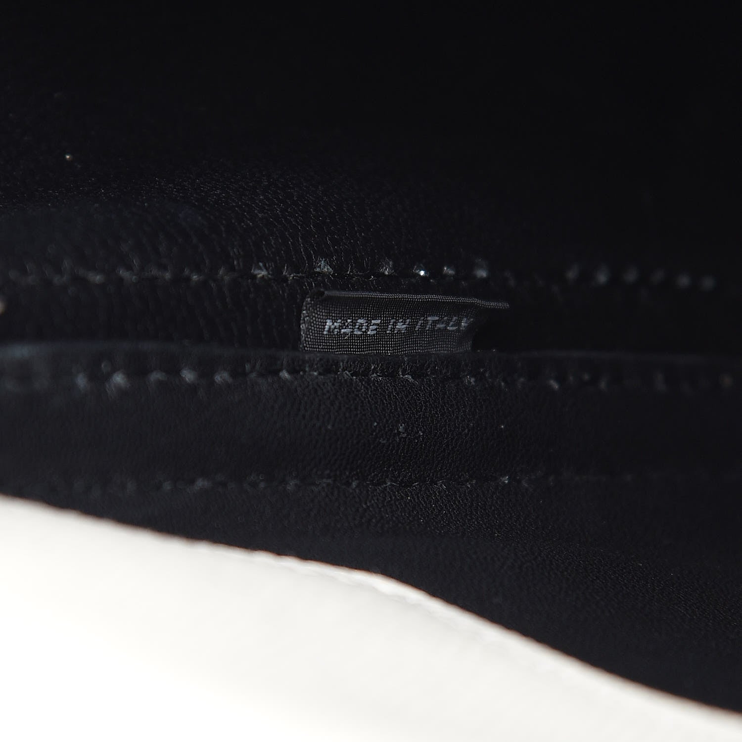 Prada Saffiano Cuir Small Double Bag White Black 7 of 15