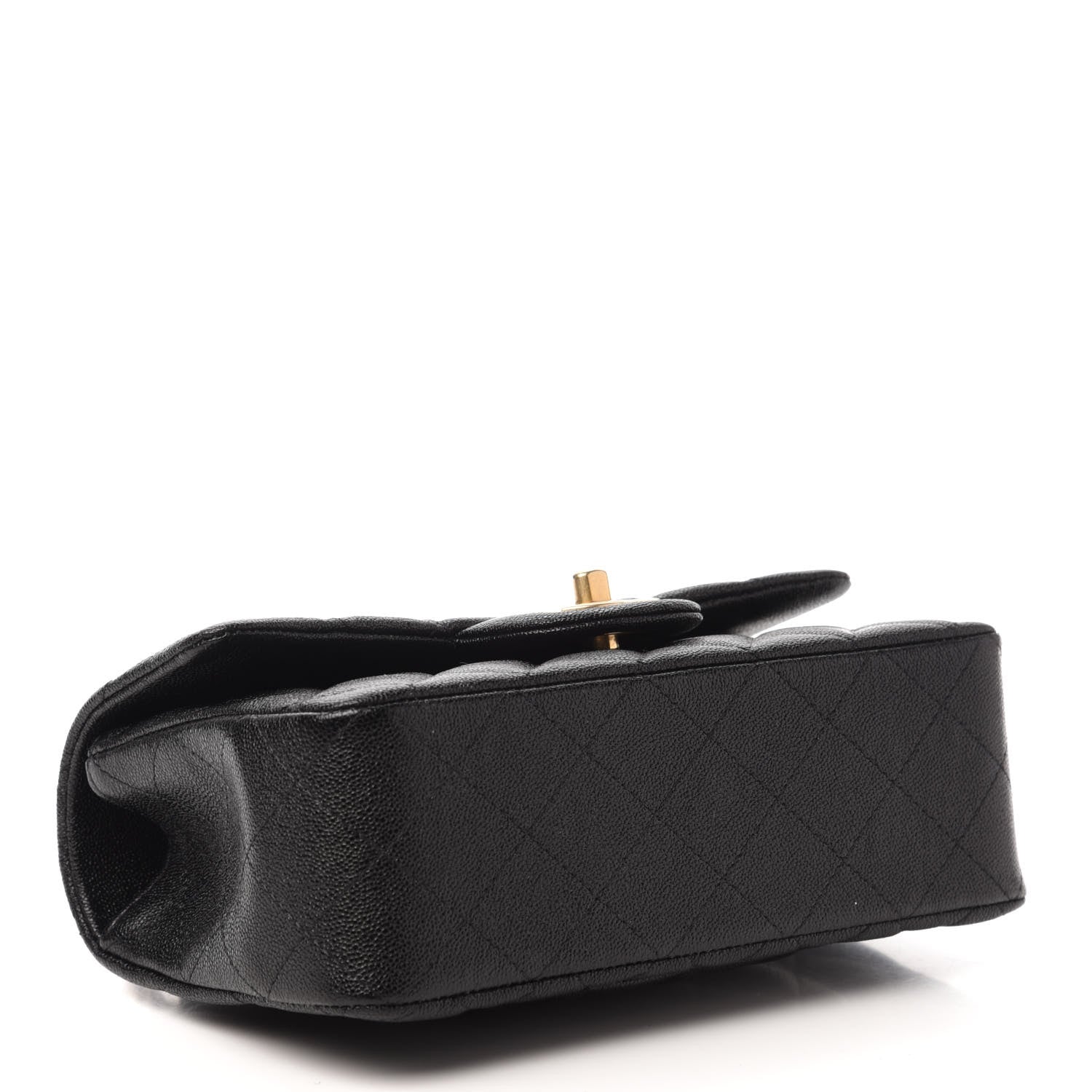 Chanel Caviar Quilted Mini Top Handle Rectangular Flap Black 4 of 11